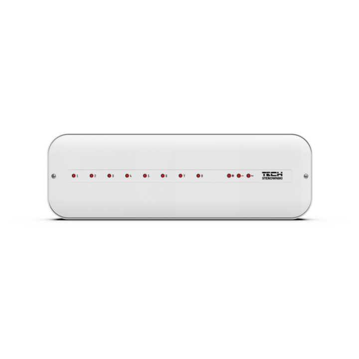 TECH L-5s Przewodowy sterownik zaworów termostatycznych (8 sekcji)